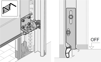 Renovatie rubber, als het hoeklijn minder dan 6cm achter de muur in de vloer ligt