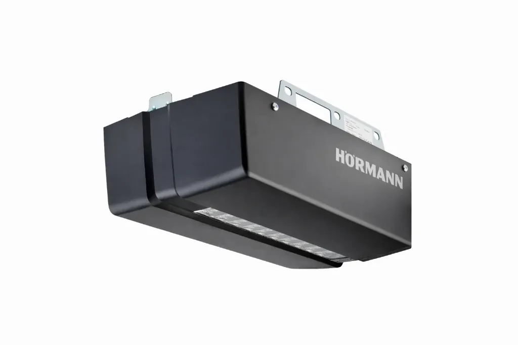 ProMatic 4 upgrade i.p.v. DuraMatic icm Renomatic garagedeur, openingssnelheid tot 20cm per seconde en 10 LED's, 50% meer licht tov de DuraMatic aandrijving.