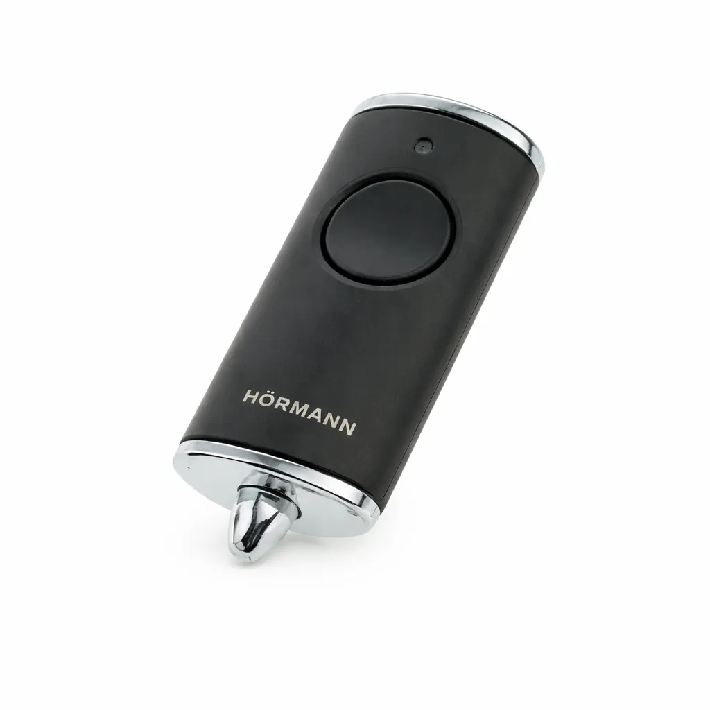 Handzender HSE 1 BS, een knops handzender met chromen kapjes