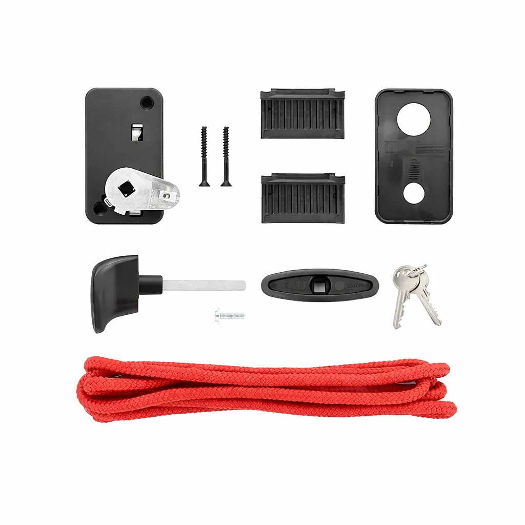 Hörmann slotpakket compleet kunststof zwart